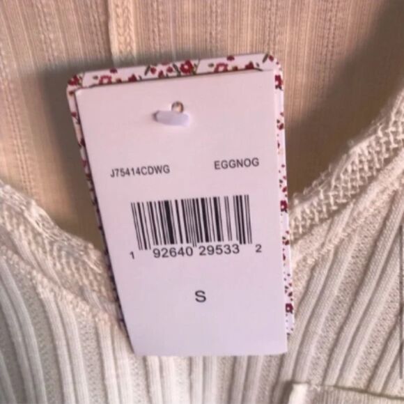 Love on a Hanger NWT Cream Sweater - Picture 4 of 8